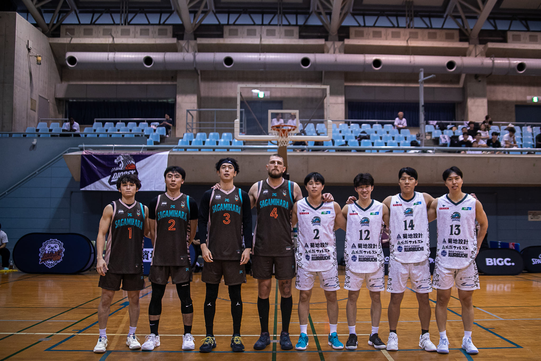 3×3の試合に出場する北総ライノス